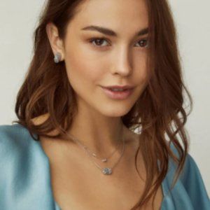 Kendra Scott Elisa Silver Pendant Necklace